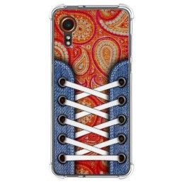 Funda Silicona Antigolpes para Samsung Galaxy Xcover 7 5G diseño Zapatillas 10 Dibujos