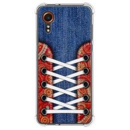 Funda Silicona Antigolpes para Samsung Galaxy Xcover 7 5G diseño Zapatillas 11 Dibujos