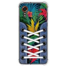 Funda Silicona Antigolpes para Samsung Galaxy Xcover 7 5G diseño Zapatillas 12 Dibujos