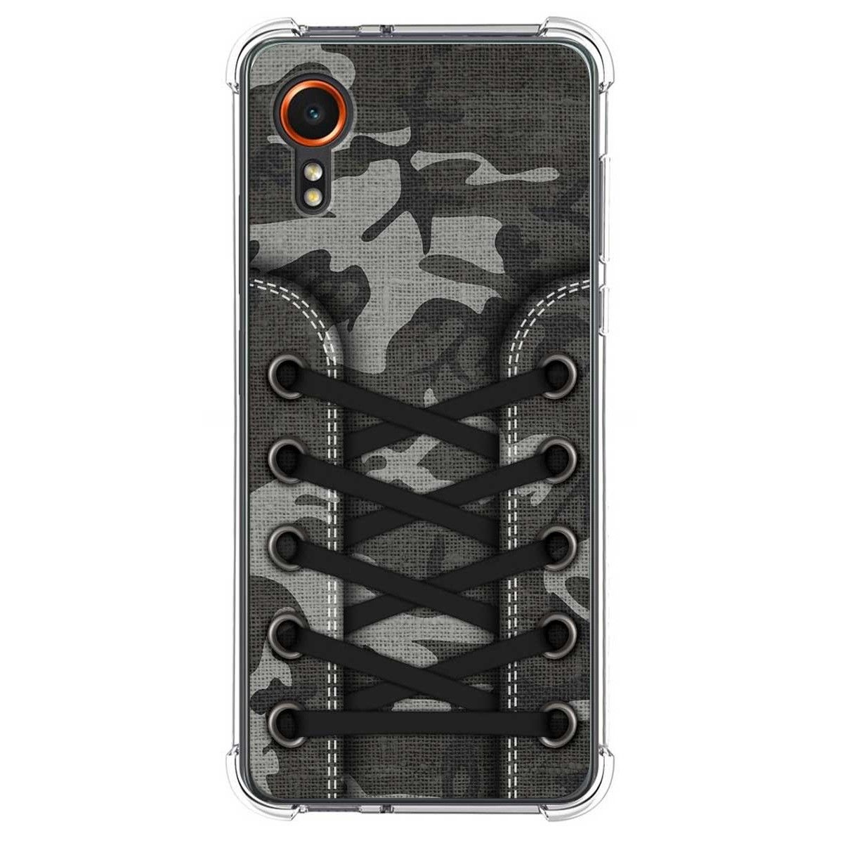 Funda Silicona Antigolpes para Samsung Galaxy Xcover 7 5G diseño Zapatillas 15 Dibujos