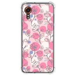 Funda Silicona Antigolpes para Samsung Galaxy Xcover 7 5G diseño Flores 07 Dibujos