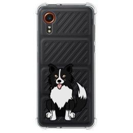 Funda Silicona Antigolpes para Samsung Galaxy Xcover 7 5G diseño Perros 01 Dibujos