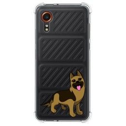Funda Silicona Antigolpes para Samsung Galaxy Xcover 7 5G diseño Perros 03 Dibujos
