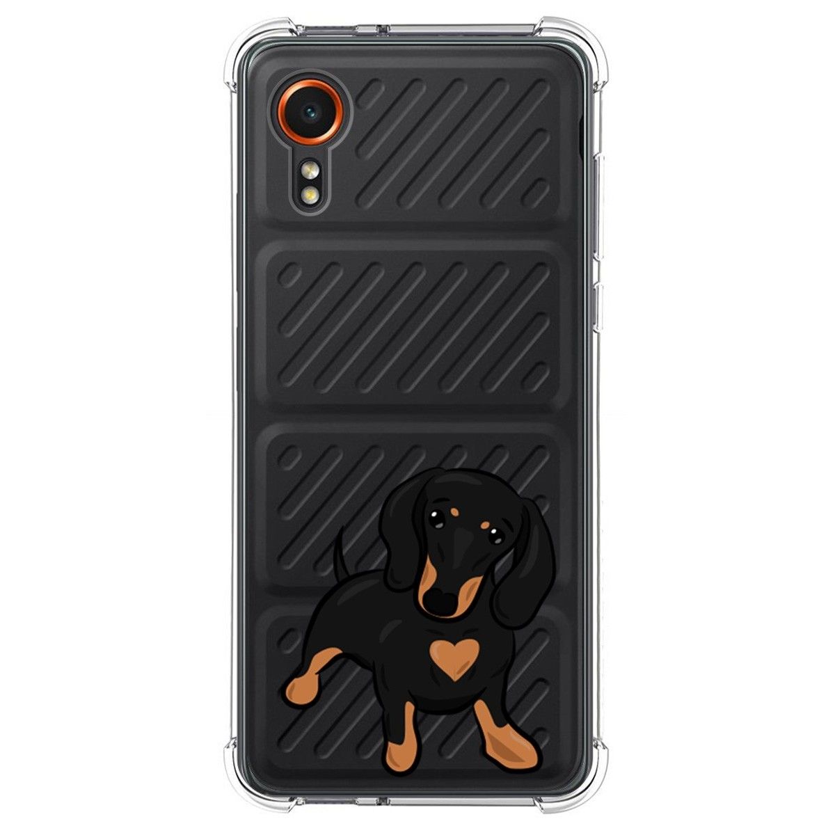 Funda Silicona Antigolpes para Samsung Galaxy Xcover 7 5G diseño Perros 04 Dibujos