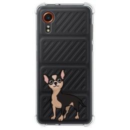 Funda Silicona Antigolpes para Samsung Galaxy Xcover 7 5G diseño Perros 05 Dibujos