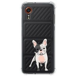 Funda Silicona Antigolpes para Samsung Galaxy Xcover 7 5G diseño Perros 06 Dibujos