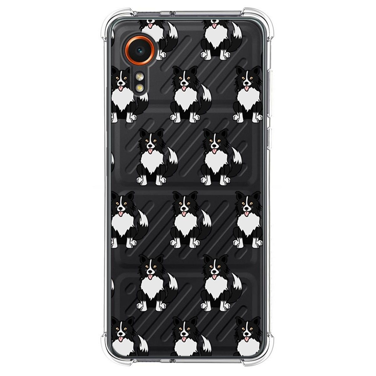 Funda Silicona Antigolpes para Samsung Galaxy Xcover 7 5G diseño Perros 07 Dibujos