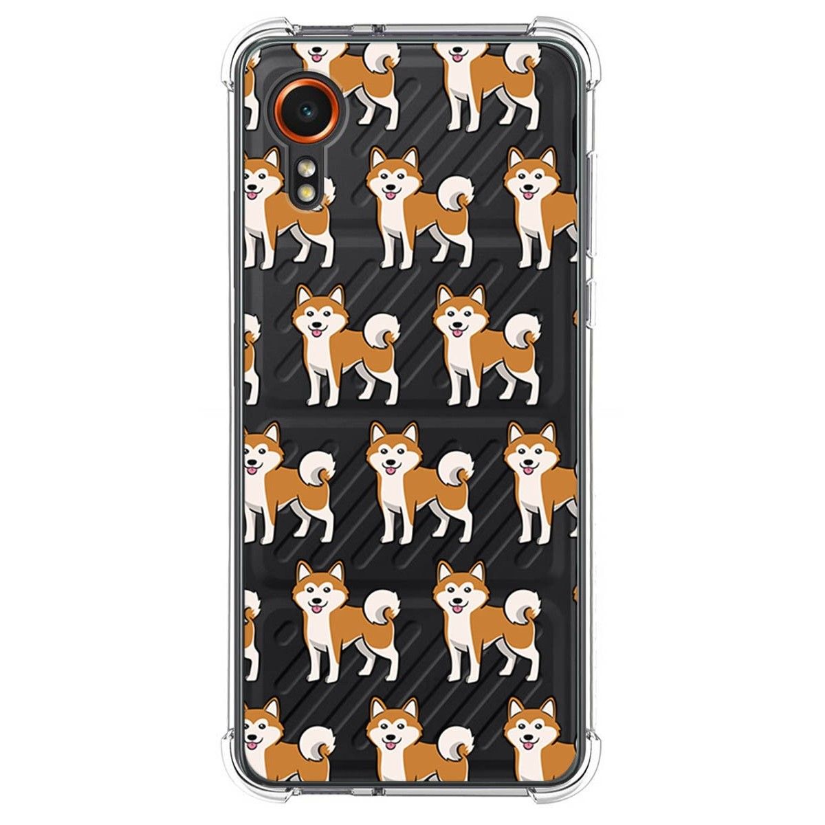 Funda Silicona Antigolpes para Samsung Galaxy Xcover 7 5G diseño Perros 08 Dibujos