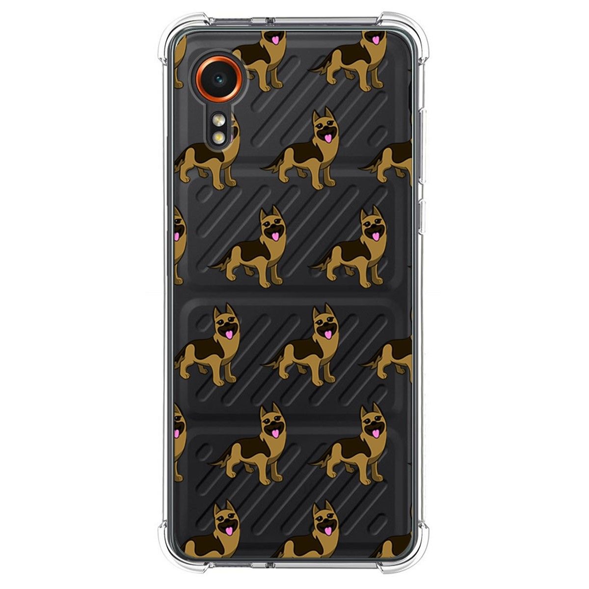 Funda Silicona Antigolpes para Samsung Galaxy Xcover 7 5G diseño Perros 09 Dibujos