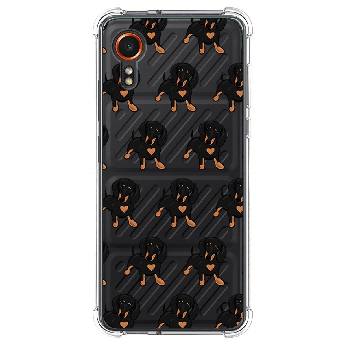 Funda Silicona Antigolpes para Samsung Galaxy Xcover 7 5G diseño Perros 10 Dibujos