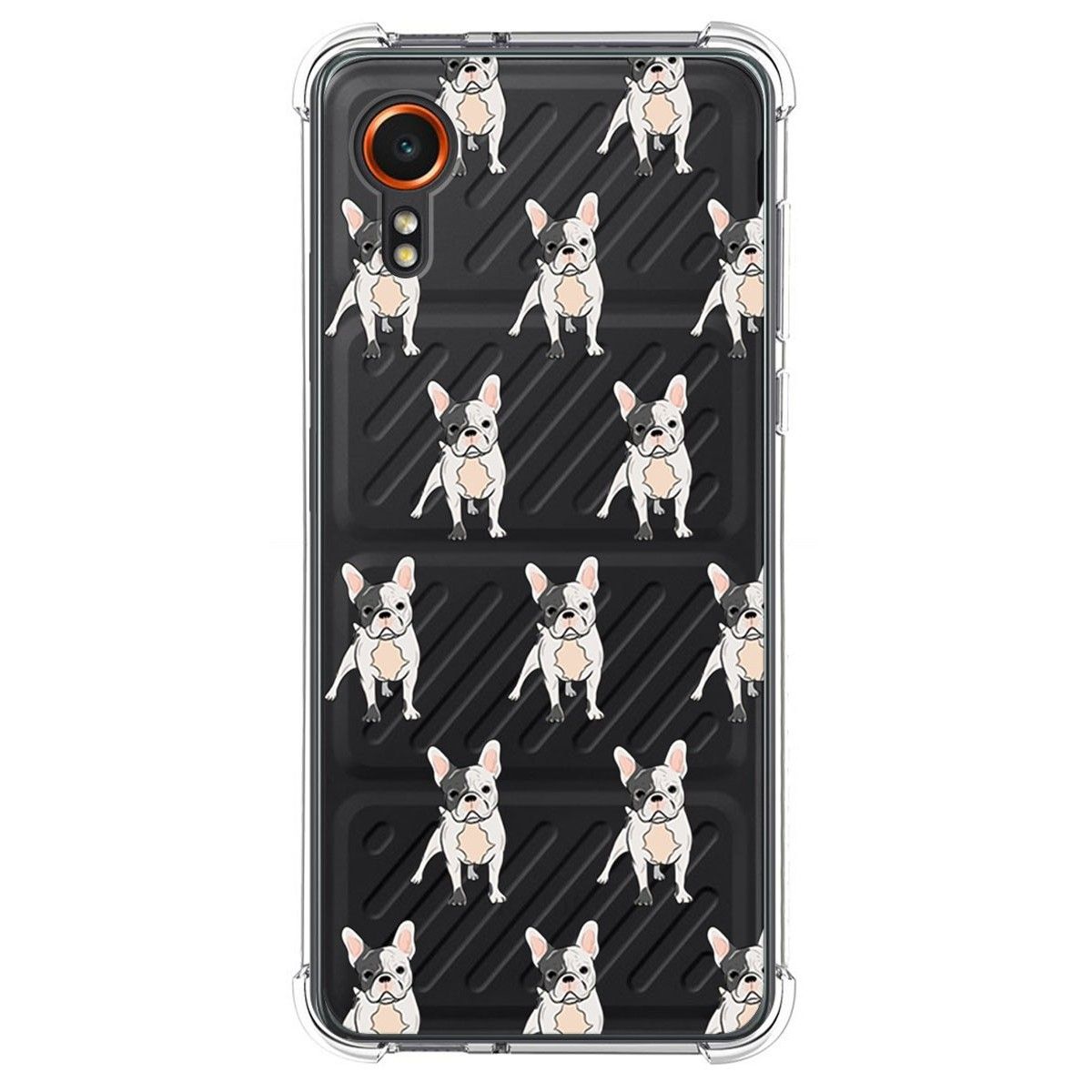 Funda Silicona Antigolpes para Samsung Galaxy Xcover 7 5G diseño Perros 12 Dibujos