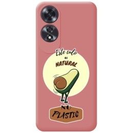 Funda Silicona Líquida Rosa para Oppo A60 4G diseño Culo Natural Dibujos