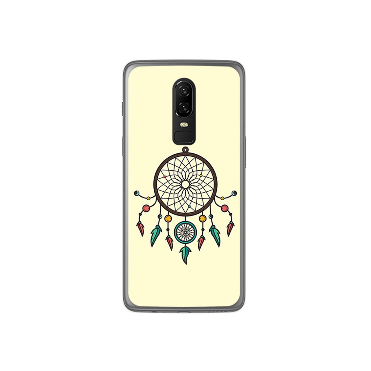 Funda Gel Tpu para Oneplus 6 Diseño Atrapasueños Dibujos