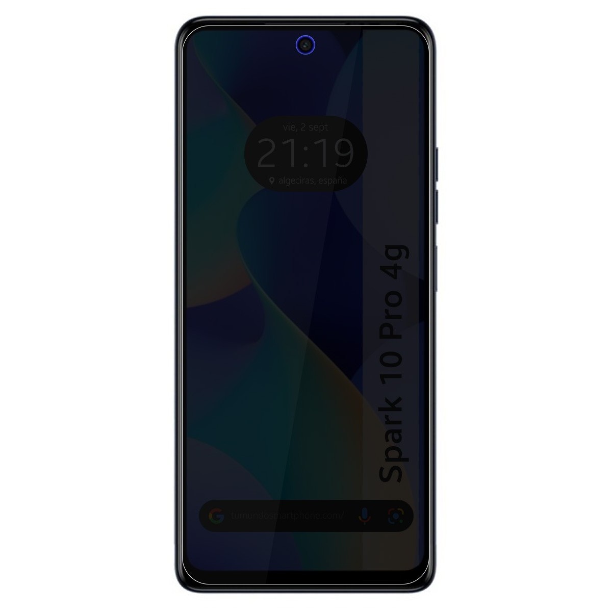Protector Pantalla Hidrogel Privacidad Antiespías para TECNO SPARK 10 Pro