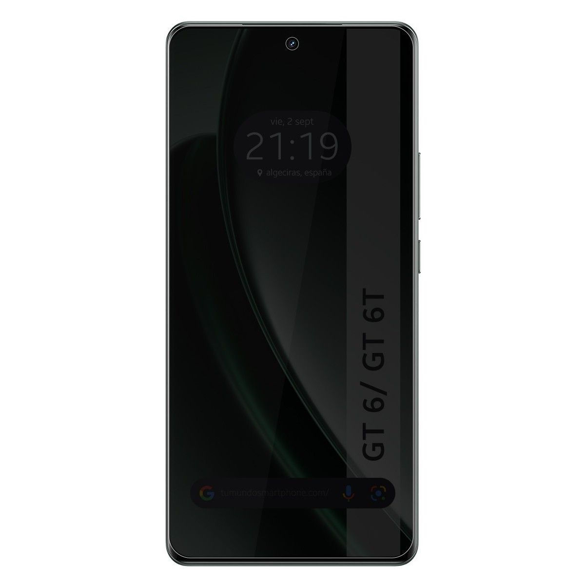 Protector Pantalla Hidrogel Privacidad Antiespías para Realme GT 6 / GT 6T 5G