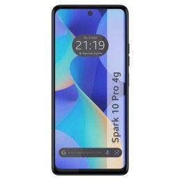 Protector Cristal Templado Completo 5D Full Glue Negro para TECNO SPARK 10 Pro Vidrio 2