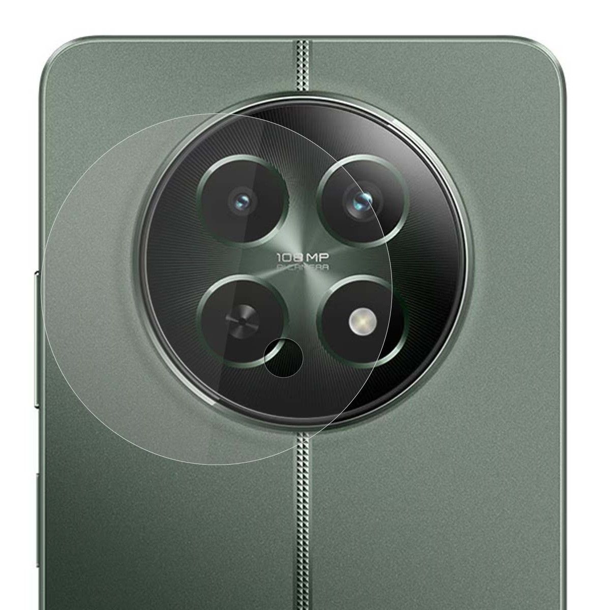 Protector Cristal Templado Cámara Trasera para Realme 12 5G / 12x 5G Vidrio