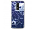 Funda Gel Tpu para Oneplus 6 Diseño Circuito Dibujos