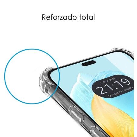 Funda Silicona Antigolpes Transparente para Huawei Honor 200 Lite 5G