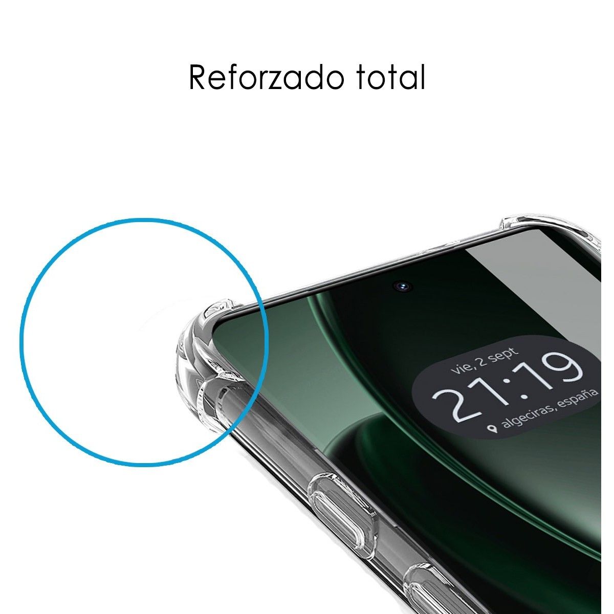 Funda Silicona Antigolpes Transparente para Realme GT 6 / GT 6T 5G