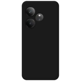 Funda Silicona Líquida Ultra Suave para Realme GT 6 / GT 6T 5G color Negra 2