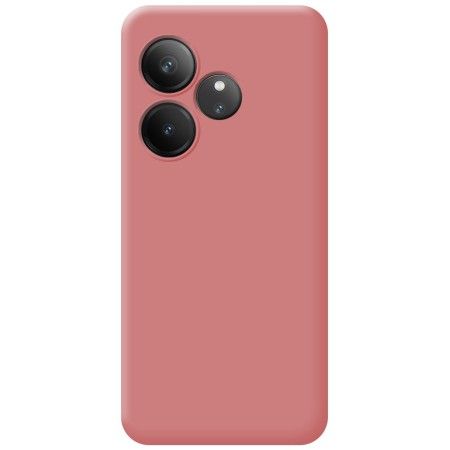 Funda Silicona Líquida Ultra Suave para Realme GT 6 / GT 6T 5G color Rosa