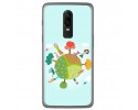 Funda Gel Tpu para Oneplus 6 Diseño Familia Dibujos