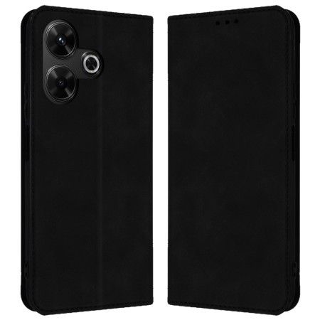 Funda Libro de Polipiel con tarjetero para Xiaomi Redmi 13 4G color Negra