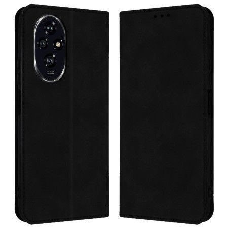 Funda Libro de Polipiel con tarjetero para Huawei Honor 200 5G color Negra