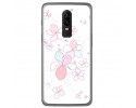 Funda Gel Tpu para Oneplus 6 Diseño Flores Minimal Dibujos