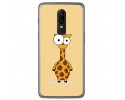 Funda Gel Tpu para Oneplus 6 Diseño Jirafa Dibujos