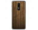 Funda Gel Tpu para Oneplus 6 Diseño Madera Dibujos