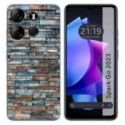 Funda Silicona para TECNO SPARK Go 2023 diseño Ladrillo 05 Dibujos