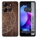 Funda Silicona para TECNO SPARK Go 2023 diseño Madera 06 Dibujos