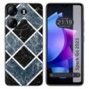 Funda Silicona para TECNO SPARK Go 2023 diseño Mármol 06 Dibujos