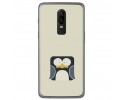 Funda Gel Tpu para Oneplus 6 Diseño Pingüino Dibujos