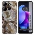 Funda Silicona para TECNO SPARK Go 2023 diseño Mármol 14 Dibujos