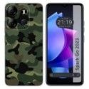 Funda Silicona para TECNO SPARK Go 2023 diseño Camuflaje Dibujos