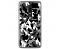 Funda Gel Tpu para Oneplus 6 Diseño Snow Camuflaje Dibujos