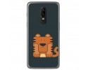 Funda Gel Tpu para Oneplus 6 Diseño Tigre Dibujos