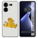 Funda Silicona para TECNO POVA 5 Pro 5G diseño Leones Dibujos