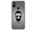Funda Gel Tpu para Xiaomi Mi 6X / Mi A2 Diseño Barba Dibujos