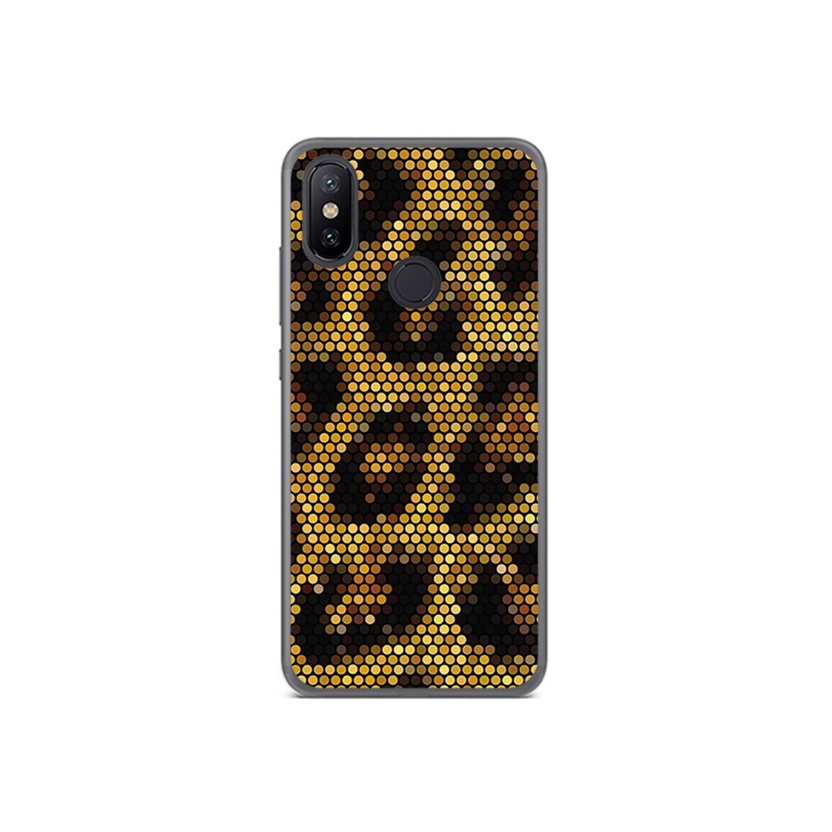 Funda Gel Tpu para Xiaomi Mi 6X / Mi A2 Diseño Leopardo Dibujos