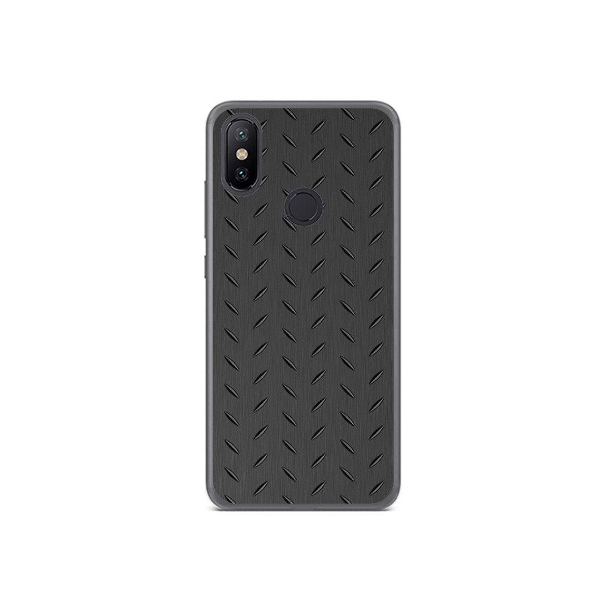 Funda Gel Tpu para Xiaomi Mi 6X / Mi A2 Diseño Metal Dibujos