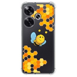 Funda Silicona Antigolpes para Xiaomi Poco F6 5G diseño Abeja Dibujos
