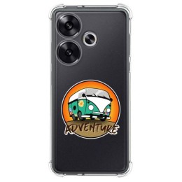 Funda Silicona Antigolpes para Xiaomi Poco F6 5G diseño Adventure Dibujos