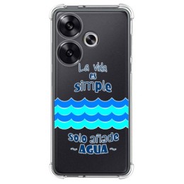 Funda Silicona Antigolpes para Xiaomi Poco F6 5G diseño Agua Dibujos