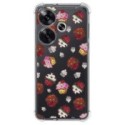 Funda Silicona Antigolpes para Xiaomi Poco F6 5G diseño Muffins Dibujos
