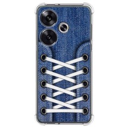 Funda Silicona Antigolpes para Xiaomi Poco F6 5G diseño Zapatillas 01 Dibujos