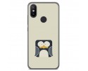 Funda Gel Tpu para Xiaomi Mi 6X / Mi A2 Diseño Pingüino Dibujos